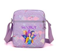 D-Demon H-Hunters Bolso cruzado para hombre y mujer, bolso diario casual de tela Oxford para viaje, senderismo, trabajo y uso diario(Q)