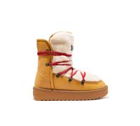 D.Franklin Botas Australianas con Forro Exterior de Pelo Mujer Nordic Trk Fur en Amarillo Mostaza - Botas para Mujer - Moda casual - Talla (36) - Modelo nordic-trk