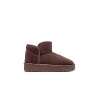 D.Franklin Botas Australianas Corte Bajo Nordic Low Basic Chocolate - Botas para Mujer - Moda casual - Talla (36) - Modelo nordic-low-basic