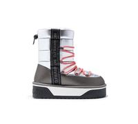 D.Franklin Botas de Mujer con Forro Interior de Pelo Nordic V.2 Bomb en Plata - Botas para Mujer - Moda casual Mujer (Talla 41)