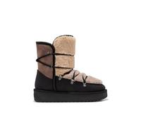 D.Franklin Botas Australianas Mujer Forro Exterior Pelo Nordic Trk Fur Gradient Negro - Botas para Mujer - Moda casual - Talla (38) - Modelo nordic-trk