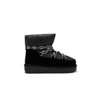 D.Franklin Botas Australianas Nordic Acabado Acolchado Nova Low Bomb Negro - Botas para Mujer - Moda casual Mujer (Talla 37)