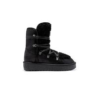 D.Franklin Botas Australianas Nordic Fur Con Forro Exterior de Pelo Para Mujer en Negro - Moda Casual (Talla 40)