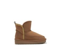 D.Franklin Botas Australianas Nordic Tejido Ante con Forro Interior Nova Low Marron D. Franklin - Botas para Mujer - Moda casual Mujer (Talla 39)