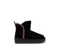 D.Franklin Botas Australianas Nordic Tejido Ante con Forro Interior Nova Low Negro D. Franklin - Botas para Mujer - Moda casual Mujer (Talla 39)