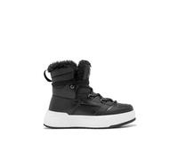 D.Franklin Botas Court Bomb V2 Negro para Mujer - Forro Interior de Pelo - Moda Casual (Talla 38)