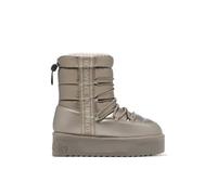 D.Franklin Botas de Mujer Acolchada Corte Medio Nordic V2 Bomb Brass - Botas para Mujer - Moda casual - Talla (37) - Modelo bomb