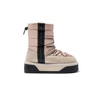 D.Franklin Botas de Mujer con Forro Interior de Pelo Nordic V.2 Bomb en Beige - Botas para Mujer - Moda casual Mujer (Talla 36)