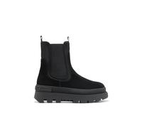 D.Franklin Botas de Mujer Corte Medio All Track Chelsea Negro - Botas para Mujer - Moda casual - Talla (39) - Modelo all-track