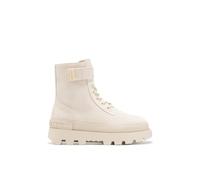 D.Franklin Botas de Mujer Corte Medio All Track Strap Beige - Botas para Mujer - Moda casual - Talla (39) - Modelo all-track