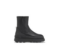 D.Franklin Botas de Mujer Corte Medio All Track Zip Negro - Botas para Mujer - Moda casual - Talla (37) - Modelo all-track