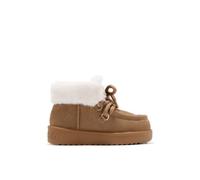 D.Franklin Botines Australianos de Mujer Nordic Mid Fur en Marrón Claro - Botas para Mujer - Moda casual - Talla (40) - Modelo nordic