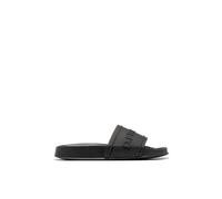 D.Franklin Chanclas Pala Unisex Venice Negro - Sandalias deportivas planas cómodas para verano - Talla (38) - Modelo venice-slide