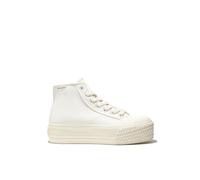 D.Franklin Zapatillas Altas de Mujer Triple Med en Beige - Zapatillas de Vestir para Mujer - Moda Casual - Talla (36) - Modelo Triple-Med