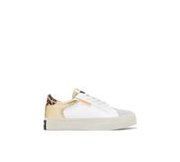 D.Franklin Zapatillas Altas Mujer Half Moon Low Nap Oro - Zapatillas de Vestir para Mujer - Moda Casual - Talla (40) - Modelo Half Moon