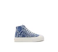 D.Franklin Zapatillas Altas Mujer One Way High Denim - Zapatillas de Vestir para Mujer - Moda Casual - Talla (40) - Modelo One-Way