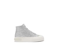 D.Franklin Zapatillas Altas Mujer One Way High Glitter Plata - Zapatillas de Vestir para Mujer - Moda Casual - Talla (36) - Modelo One-Way