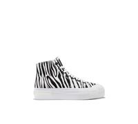 D.Franklin Zapatillas Altas Mujer One Way High Zebra Edition - Zapatillas de Vestir para Mujer - Moda Casual - Talla (36) - Modelo One-Way