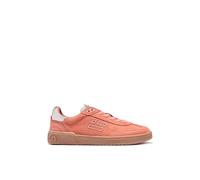 D.Franklin Zapatillas Bajas de Mujer Rebel Suede Coral/Plata Met - Zapatillas de Vestir para Mujer - Moda Casual - Talla (39)