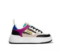 D.Franklin Zapatillas Casual de Mujer con Plataforma Court Multi Leo - Zapatillas de Vestir para Mujer - Moda Casual - Talla (38) - Modelo Court Multi