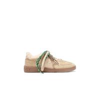 D.Franklin Zapatillas de Mujer Rebel Lab Sherpa en Beige - Zapatillas de Vestir para Mujer - Moda Casual - Talla (36)