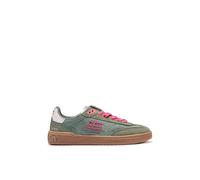 D.Franklin Zapatillas de Mujer Rebel Mesh Menta con Detalles en Rosa - Zapatillas de Vestir para Mujer - Moda Casual - Talla (38)
