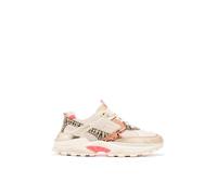 D.Franklin Zapatillas Deportivas Mujer 347 Track Flame Beige/Multi - Zapatillas de Vestir para Mujer - Moda Casual - Talla (37) - Modelo 347