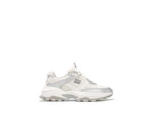 D.Franklin Zapatillas Deportivas Unisex Modelo 347 Track Flag Plata - Zapatillas de Vestir Unisex - Moda Casual - Talla (36) - Modelo 347
