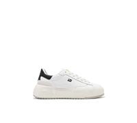D.Franklin Zapatillas Unisex Court Tennis Basic Blanco - Zapatillas de Vestir Unisex - Moda Casual - Talla (44) - Modelo Court