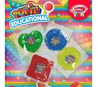 D-fun - Pop It Educational Surtido D-Kidz, multicolor, DIP76574