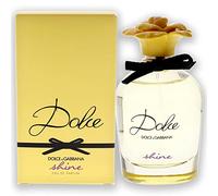 D&G, DOLCE & GABBANA DOLCE SHINE EAU DE PARFUM 75ML Unisex adulto, Negro, 75 ml