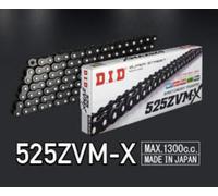 D.I.D Cadena de transmisión 525ZVM-X X-Ring 525