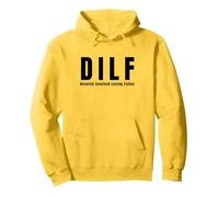 D.I.L.F. Devoto involucrado Padre amoroso buen papá Sudadera con Capucha