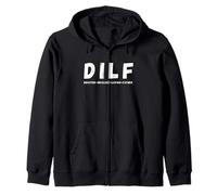 D.I.L.F. Devoto involucrado Padre amoroso buen papá Sudadera con Capucha