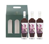 D.INFANTE | Pack de 3 Botellas de Ponche Infante | PX, Brandy y Extractos Naturales - 3 Botellas de 70cl