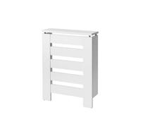 D&J Muebles Kit Cubre radiador, Cubierta para radiador, Moderno, Color Blanco, Listones, Parrilla, Diseño, ingeniería, Cubreradiador Hércules Blanco, Cubre radiador de 60x84x20