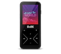 D-JIX - M500 Reproductor MP4 Bluetooth 4.0 - 4GB / 8GB Memoria interna - Pantalla 1.8" - MicroSD hasta 32GB - 25 horas de autonomía - USB-C - Jack 3.5mm - Negro