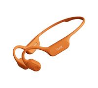D-JIX Triton 600 - Auriculares de conducción ósea Bluetooth 6.0 y MP3 32GB | Impermeable IP68 | Autonomía 15h | Carga rápida | Micrófono Integrado | Ideal Deporte y Trabajo (Naranja)
