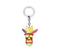 (D Keychain)Figura de Acción Crash Bandicoot Máscara Aku Dr Neo Corteza Llavero Collar Colgante