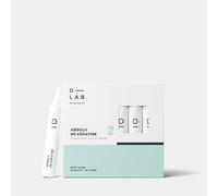 D-LAB | Absoluto de queratina 28 días | Shots Líquidos Sabor Pera | Queratina natural para cabello quebradizo y opaco | Reducción de la caída del cabello | Brillo y volumen | Fabricado en Francia