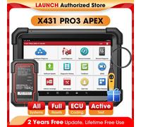 D LAUNCH X431 PRO3 APEX herramientas de diagnóstico de coche OBD2 escáner Diagnost escaneo automotriz diagnóstico de escáner automático envío gratis Global Version