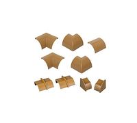 D-Line CLOAP22QSP 22x22mm Accesorios para Canaletas, Set de 10 Piezas - Se puede pintar