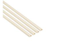 D-Line, Micro Canal Portacables de 4 Metros, Cubierta de Cable Autoadhesiva, Solución de Gestión de Cables - 16mm (Ancho) x 8mm (Alto) - 4 Piezas de 1 Metro (Multipack de 4 metros) - Magnolia