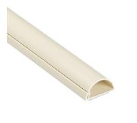 D-Line Mini 1M3015M, Canaletas de plástico para cables de red y líneas eléctricas, Canaletas para cables eléctricos - 1x 30mm (anch.) x 15mm (alt.) x 1-metro longitud - Magnolia