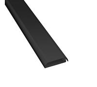 D-Line Soporte de pared para cable de TV, oculta cables de TV montados, cubiertas de cables, cubierta autoadhesiva para cables, pintable, perfil bajo, canaleta de cables sin costuras, 2.36 pulgadas de
