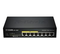 D-Link DGS-1008P/E switch No administrado L2 Energía sobre Ethernet (PoE) Negro