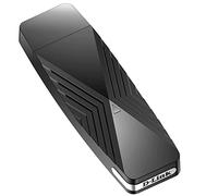 D-Link AX1800 Adaptador Wi-FI 6 USB 3.0, Adaptador WiFi para PC o Ordenador portátil, actualiza tu WiFi a la próxima generación 802.11ax, Incluye un dongle USB 3.0, cifrado WPA3,