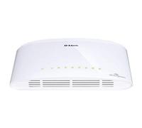 D-Link Conmutador de escritorio Gigabit de 5 puertos DGS-1005D, hub, divisor de Internet, sin ventilador, Plug and Play, modelo del Reino Unido