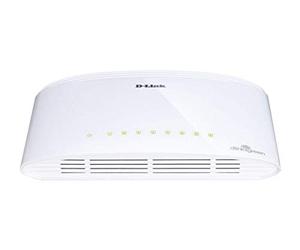 D-Link Conmutador de escritorio Gigabit de 5 puertos DGS-1005D, hub, divisor de Internet, sin ventilador, Plug and Play, modelo del Reino Unido