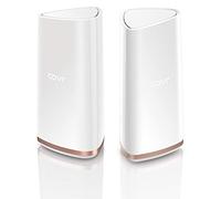 D-Link COVR-2202 - Kit WiFi Mesh, Tri-Banda, 2 Extensores Inteligentes AC 2200 Mbps, 2.4/5 GHz, Chipset Qualcomm, WPS, 2p LANb 1000 Mbps, Wave2, MU-MIMO, Streaming 4K, Oro/Blanco/Cobre, hasta 465 m2